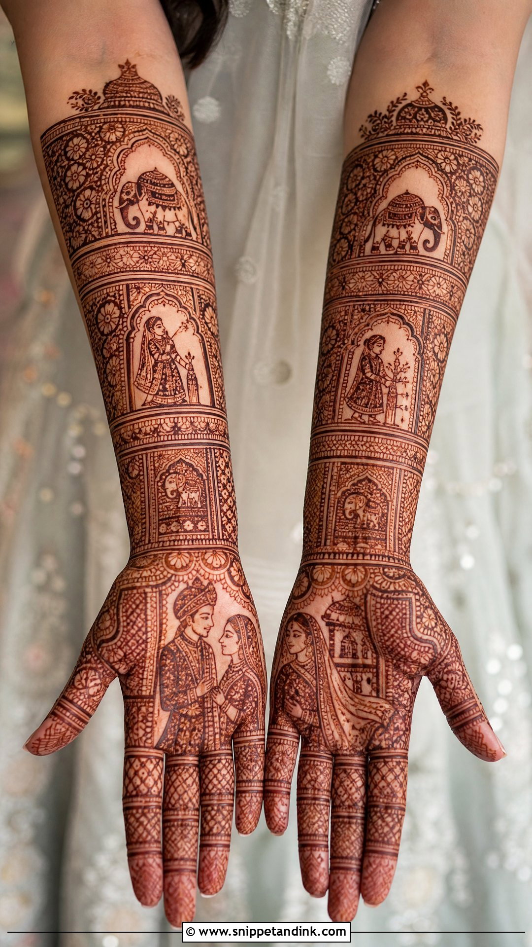 Rajasthani Bridal Mehndi Design - Snippet and Ink - 20 Bridal Mehndi Designs for Hands