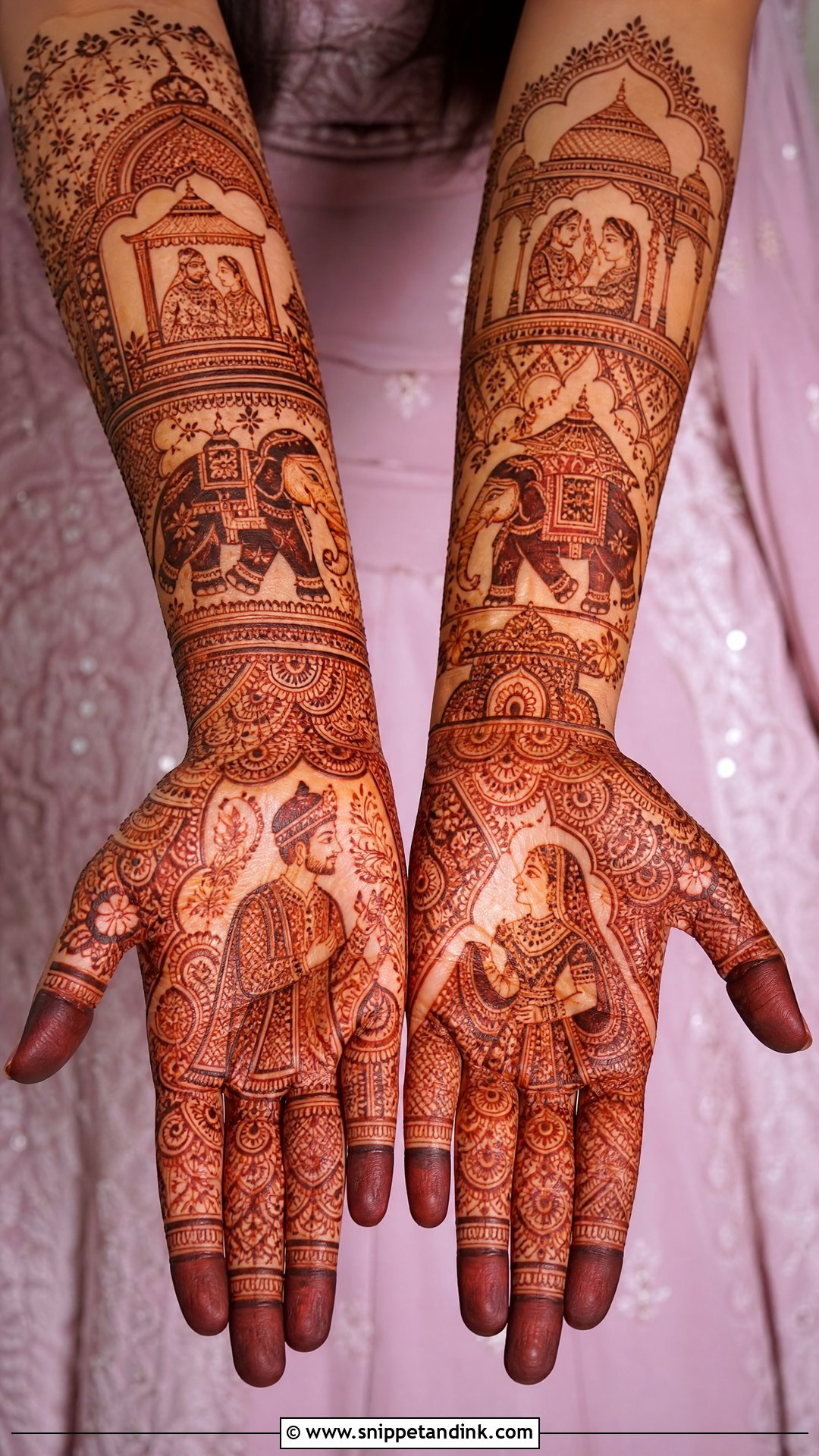 Rajasthani Bridal Mehndi Design - Snippet and Ink - 20 Bridal Mehndi Startup Design Ideas