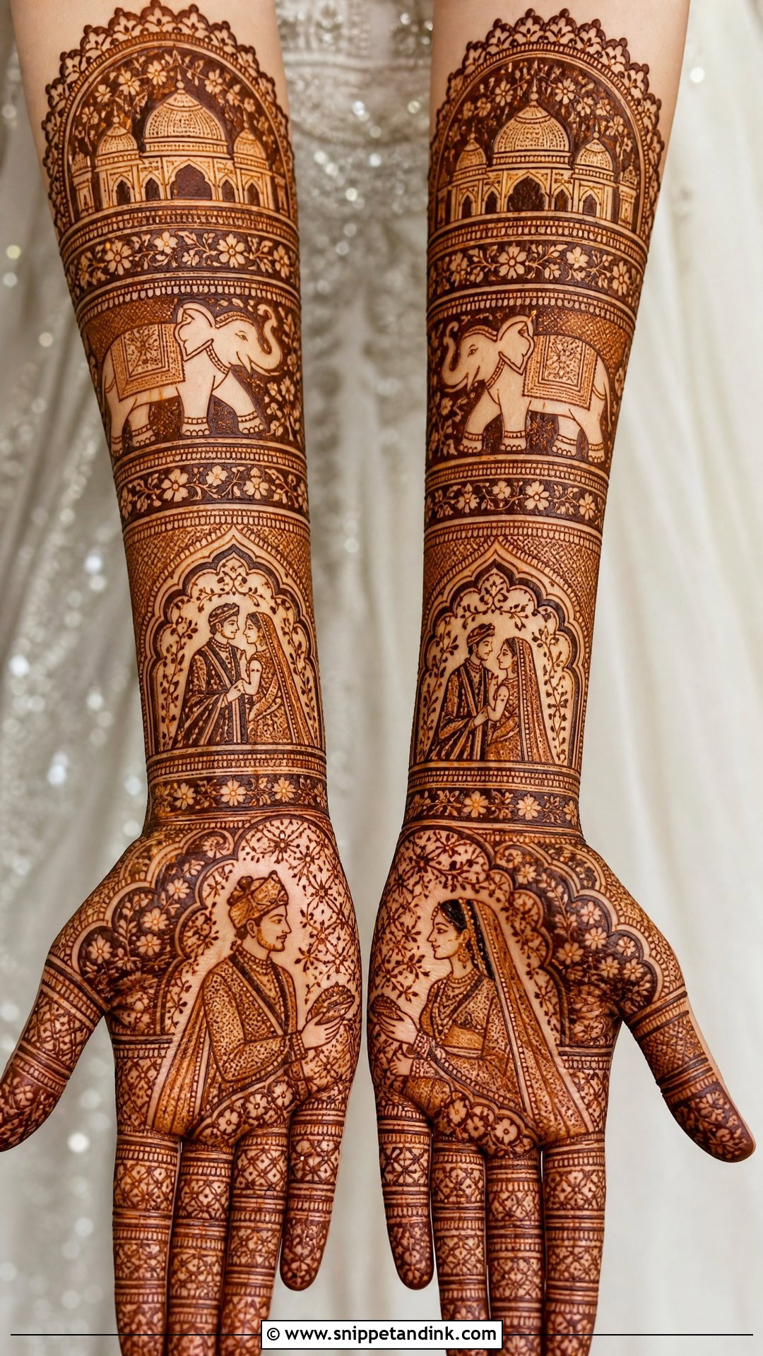 Rajasthani Bridal Mehndi Design - Snippet and Ink - 20 Bridal Unique Mehndi Design Ideas