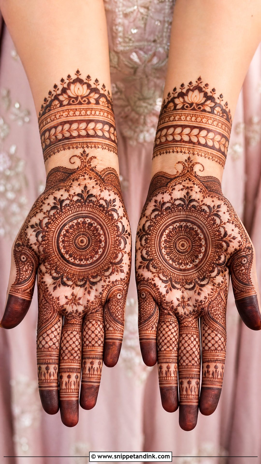 Rajasthani Bridal Mehndi Design For Small Hands - Snippet and Ink - 25 Rajasthani Bridal Mehndi Designs