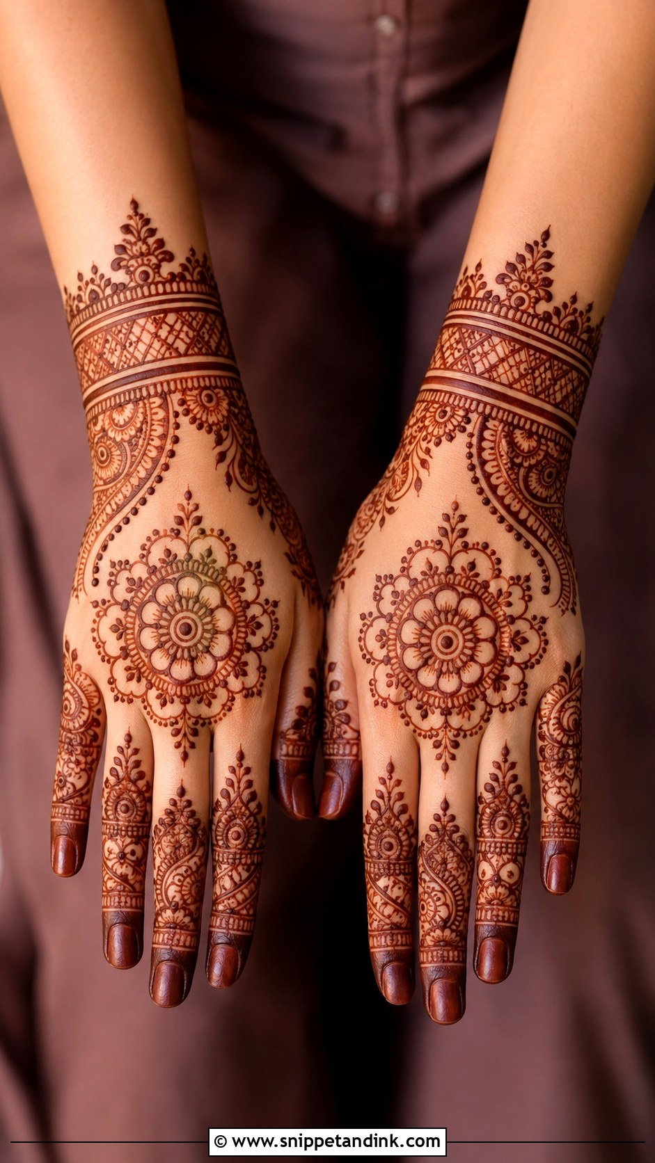 Rajasthani Bridesmaid Mehndi Design - Snippet and Ink - 35 Rajasthani Mehndi Designs