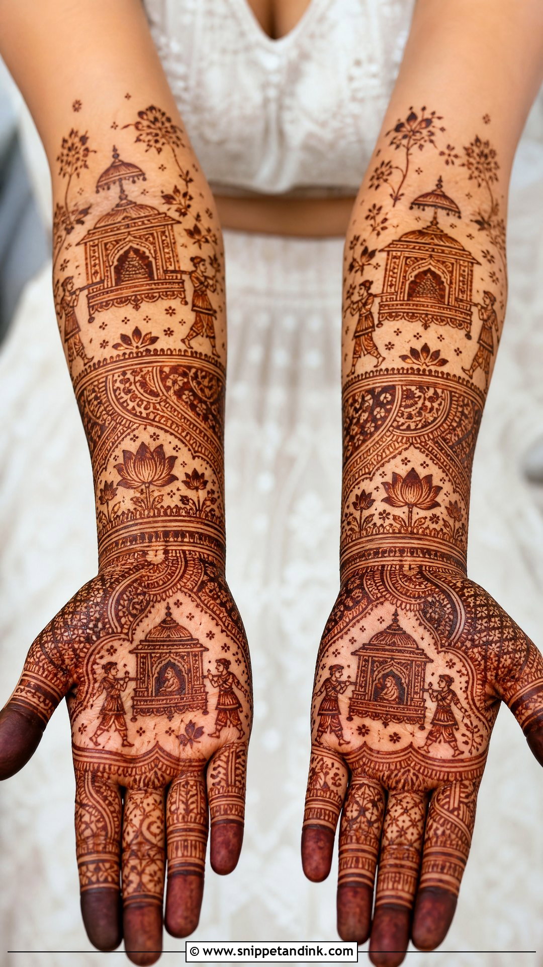 Rajasthani Doli Bridal Mehndi Design - Snippet and Ink - 25 Rajasthani Bridal Mehndi Designs