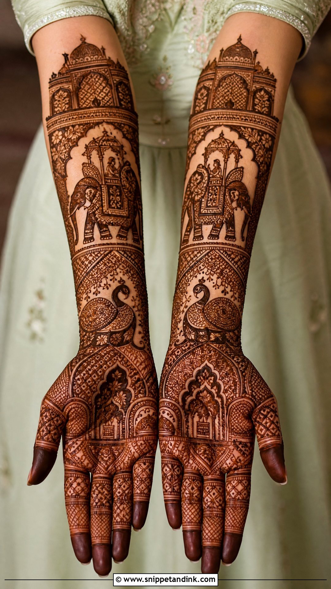 Rajasthani Dulhan Mehndi Design - Snippet and Ink - 30 Dulhan Mehndi Designs Indian Weddings