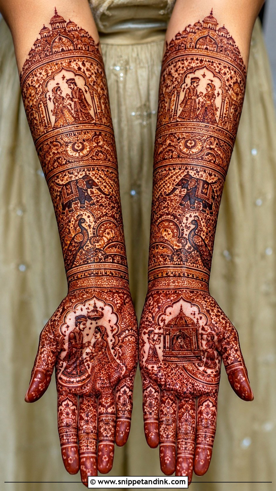 Rajasthani Dulhan Mehndi Design - Snippet and Ink - 35 Dulhan Mehndi Designs