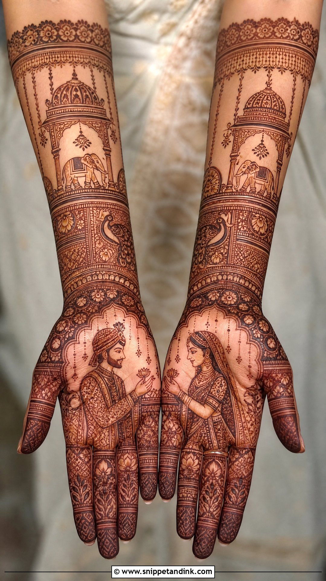 Rajasthani Dulhan Mehndi Design - Snippet and Ink - 20 Mehndi Dulhan Design Ideas