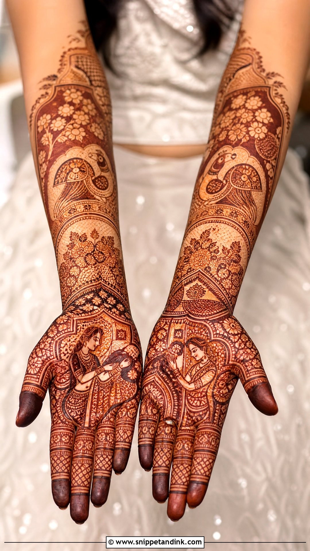 Rajasthani Engagement Bridal Mehndi Design - Snippet and Ink - 25 Engagement Bridal Mehndi Designs