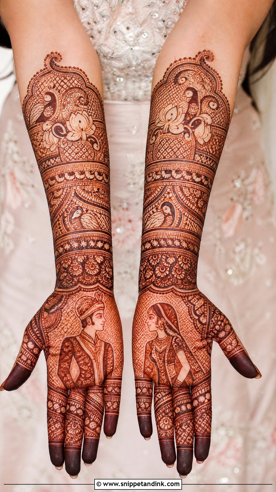 Rajasthani Full Hand Bridal Mehndi Design - Snippet and Ink - 25 Rajasthani Bridal Mehndi Designs
