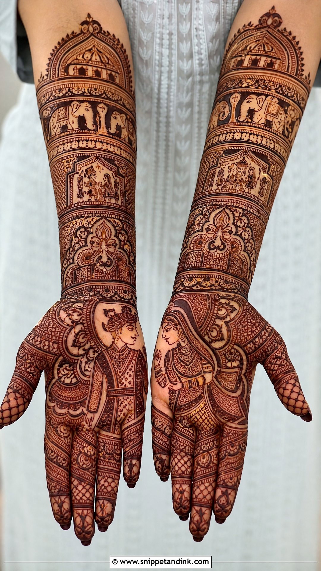 Rajasthani Full Hand Mehndi Design - Snippet and Ink - 30 Best Beautiful Full Hand Mehndi Designs