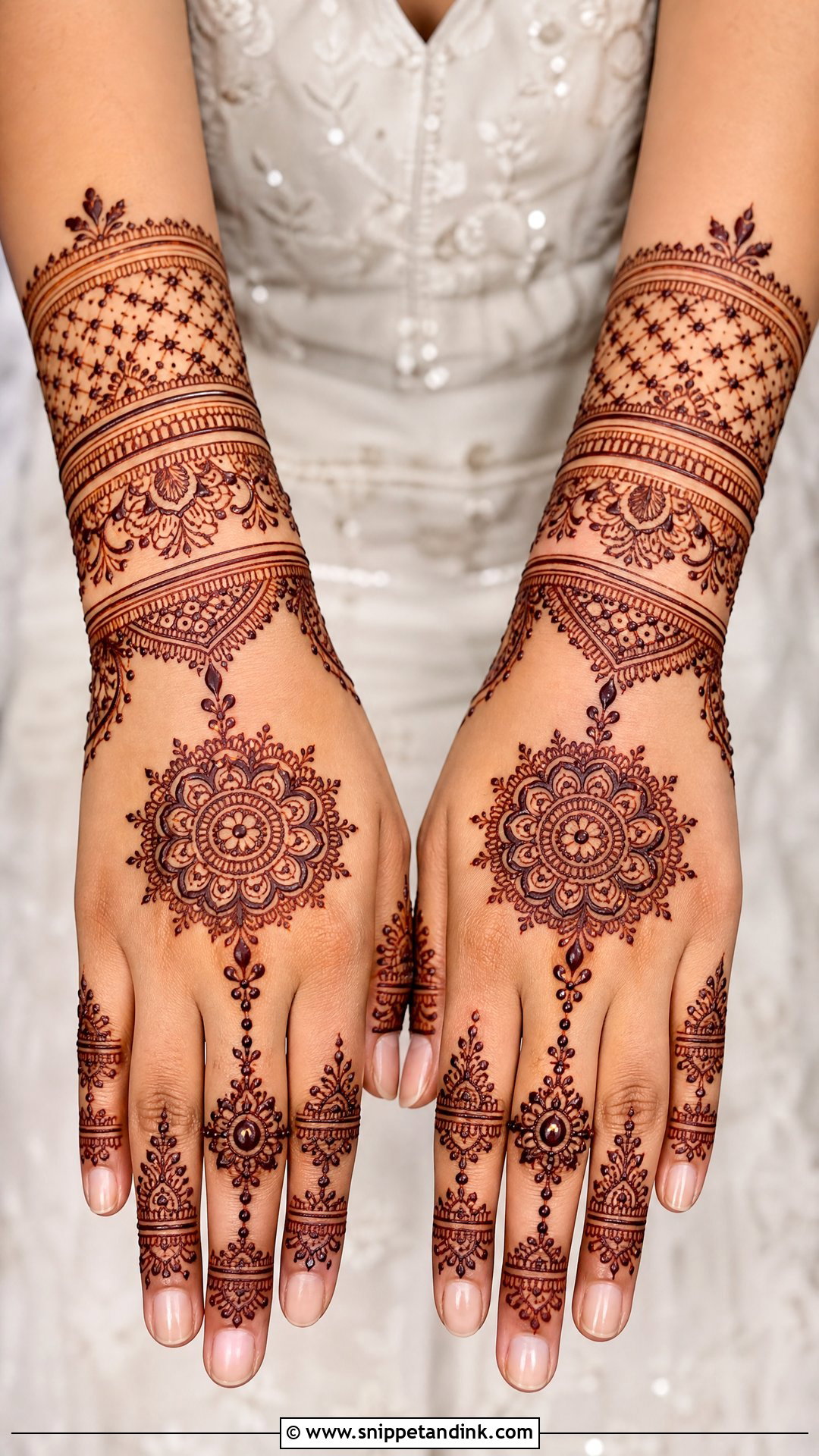 Rajasthani Haathphool Bridal Mehndi Design - Snippet and Ink - 25 Rajasthani Bridal Mehndi Designs