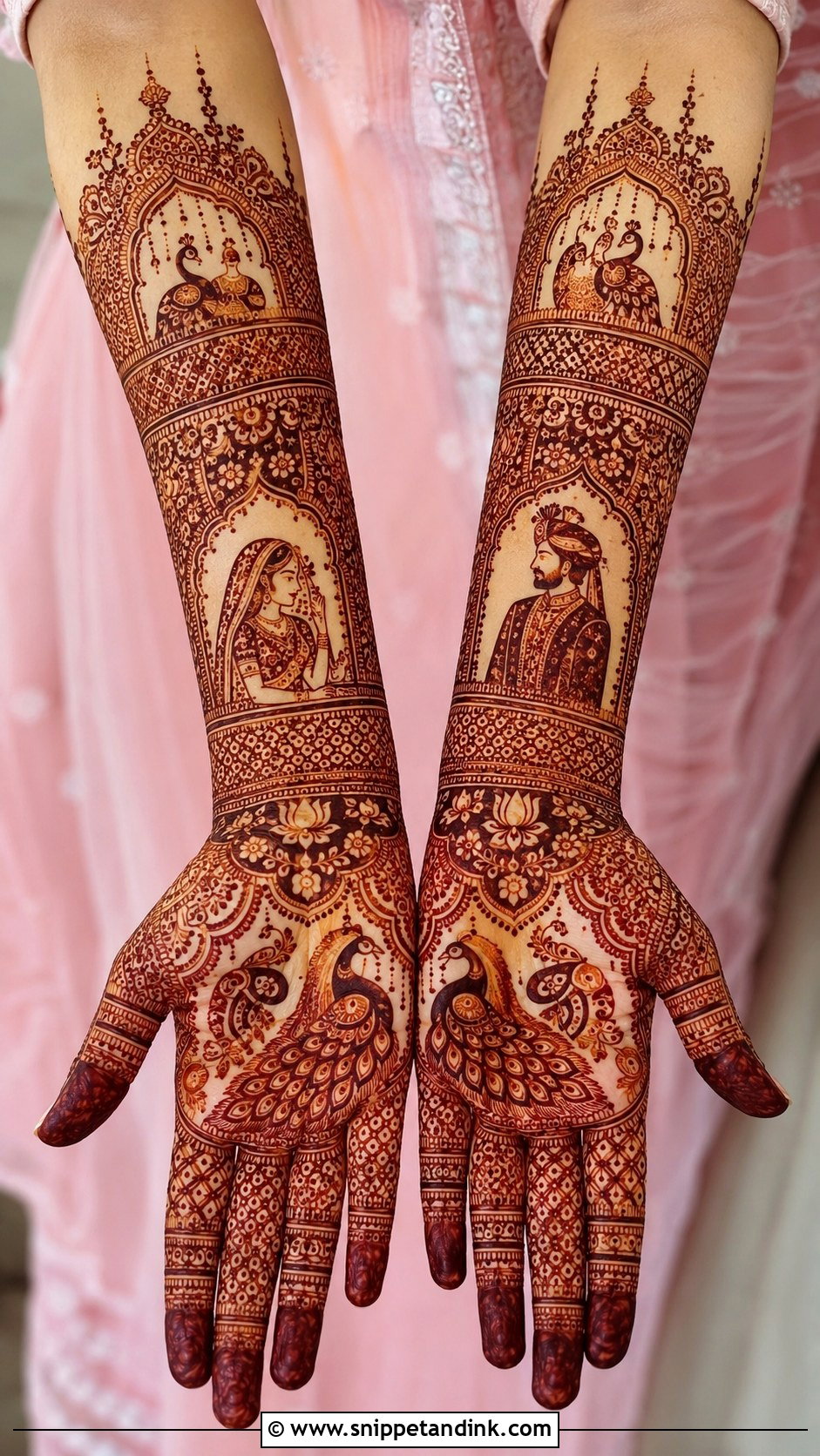 Rajasthani Hand Mehndi Design - Snippet and Ink - 35 Hand Mehndi Designs