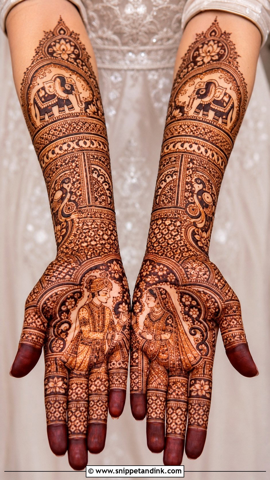 Rajasthani Heavy Mehndi Design - Snippet and Ink - 35 Rajasthani Mehndi Designs