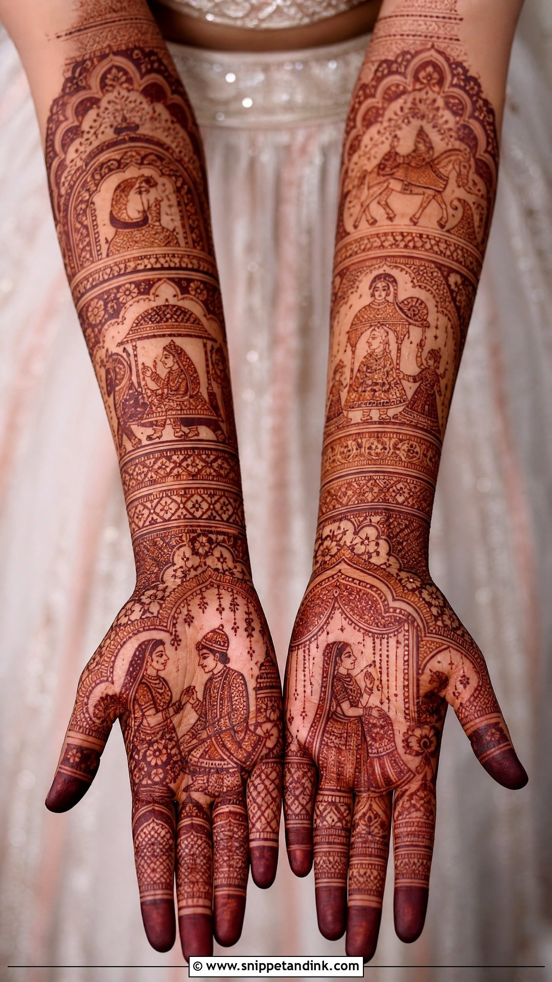 Rajasthani Marwari Bridal Mehndi Design - Snippet and Ink - 25 Rajasthani Bridal Mehndi Designs
