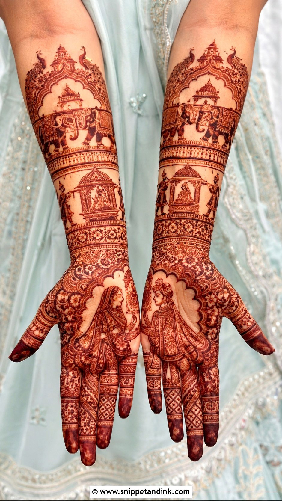 Rajasthani Mehndi Design - Snippet and Ink - 35 Beautiful Mehndi Design Ideas