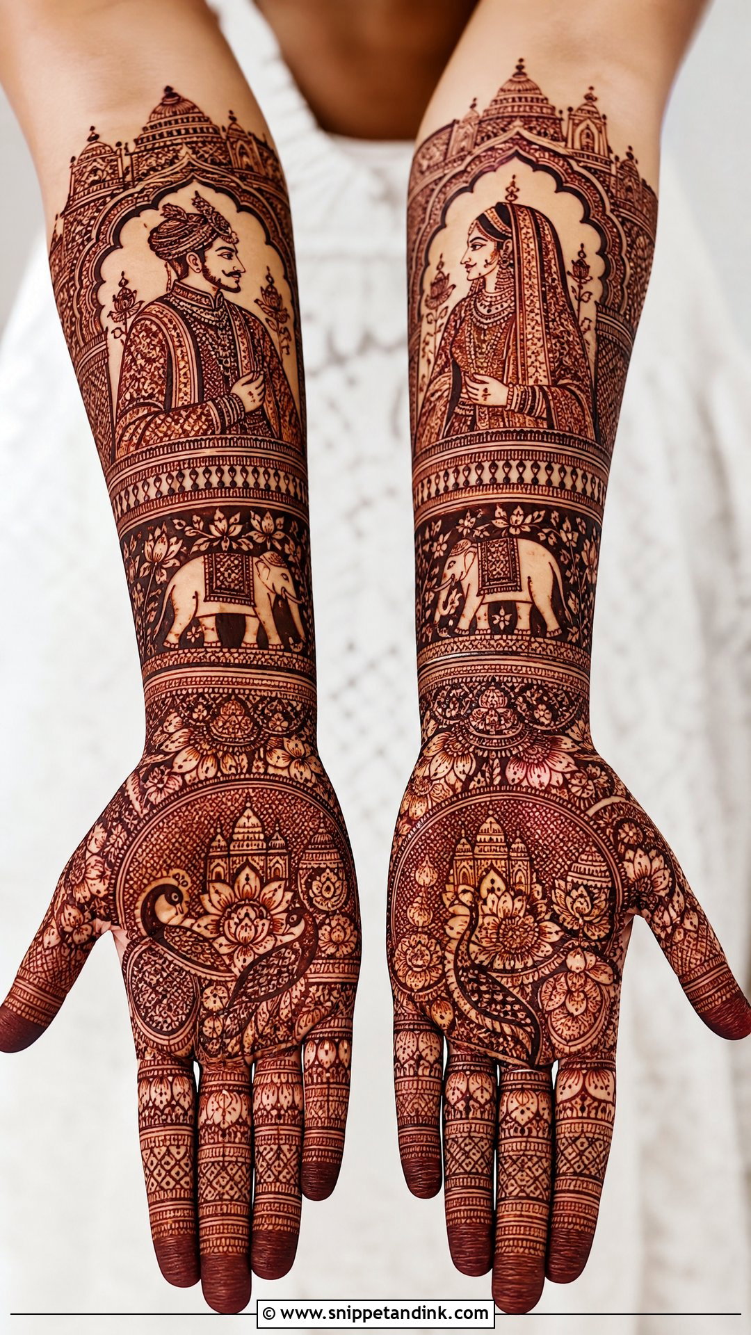 Rajasthani Mehndi Design - Snippet and Ink - 35 Mehndi Design Ideas