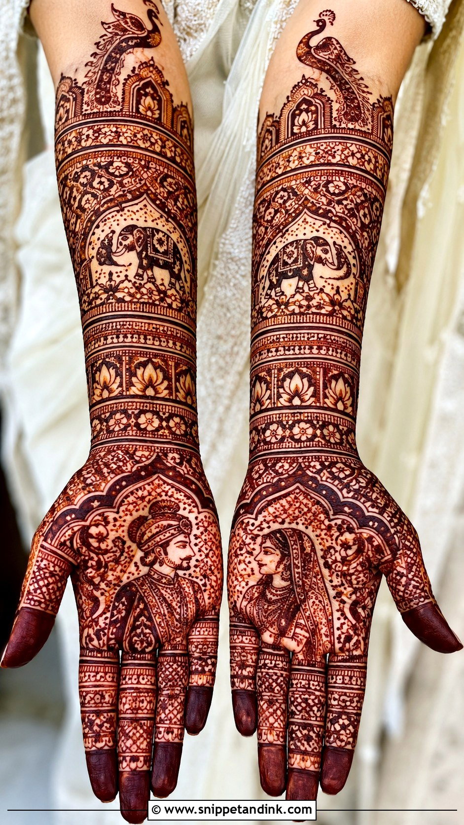 Rajasthani Mehndi Design - Snippet and Ink - 35 New Style Mehndi Design Ideas