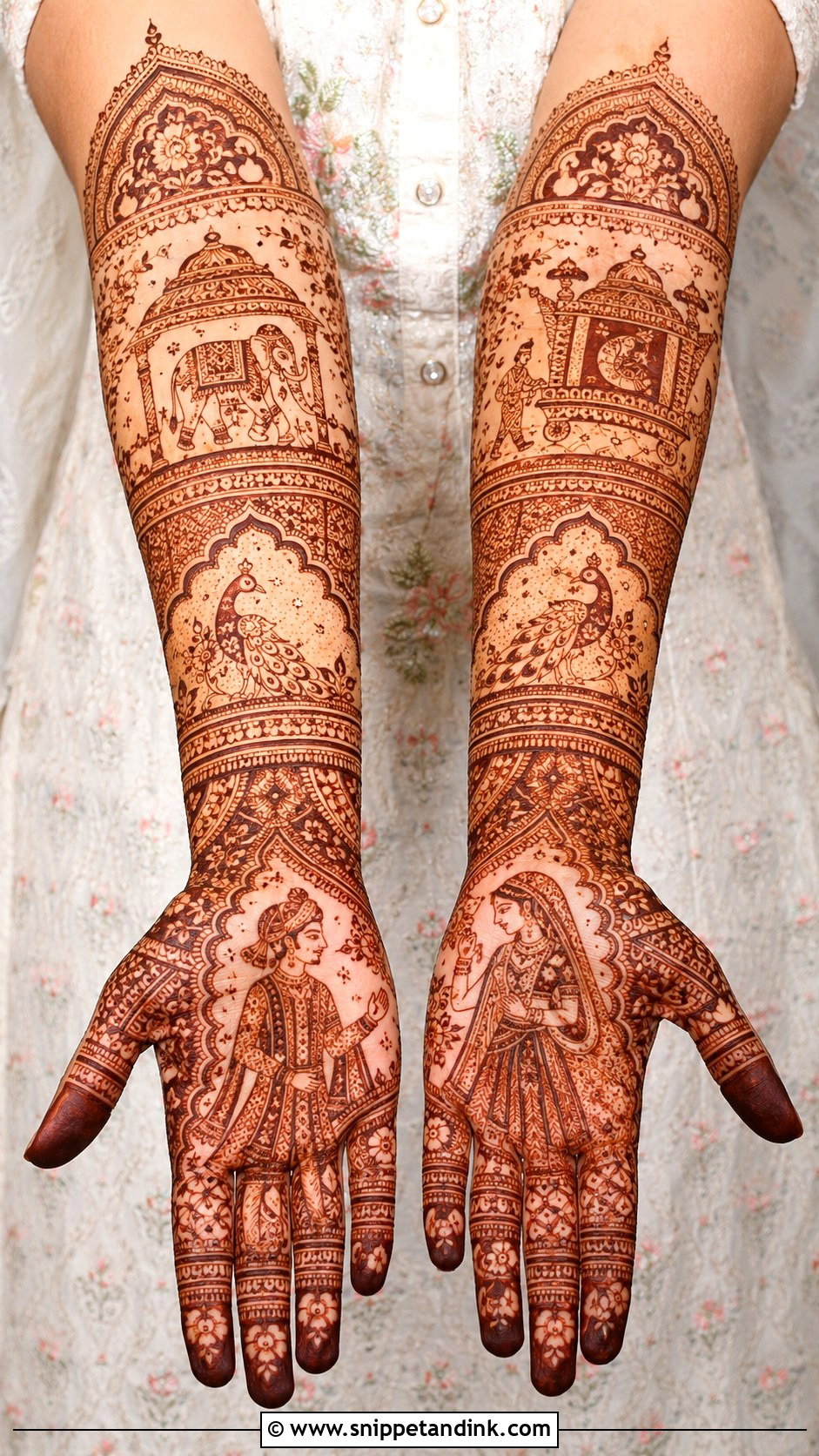 Rajasthani Mehndi Design - Snippet and Ink - 35 Stylish Mehndi Designs
