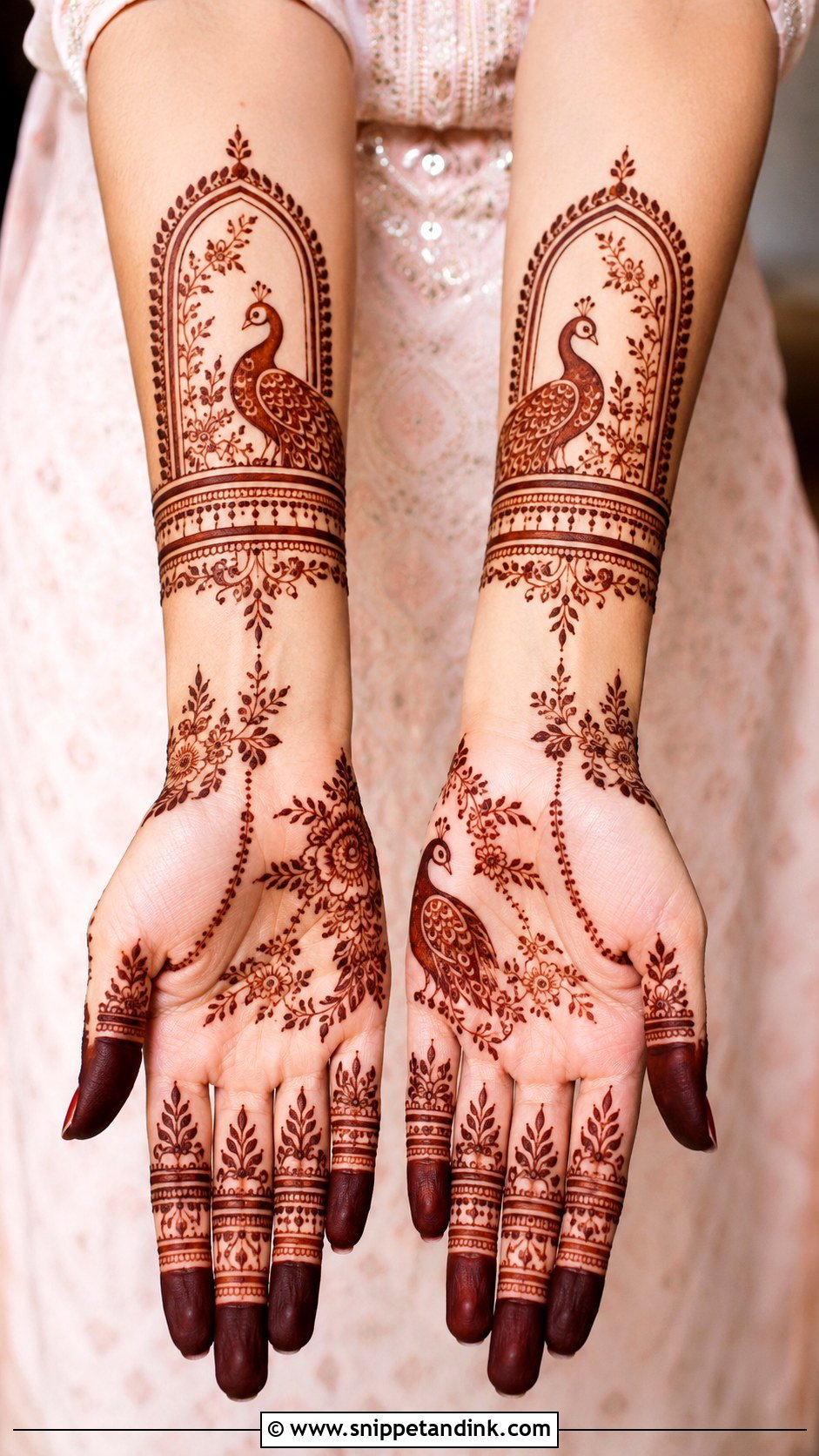 Rajasthani Modern Mehndi Design - Snippet and Ink - 35 Rajasthani Mehndi Designs