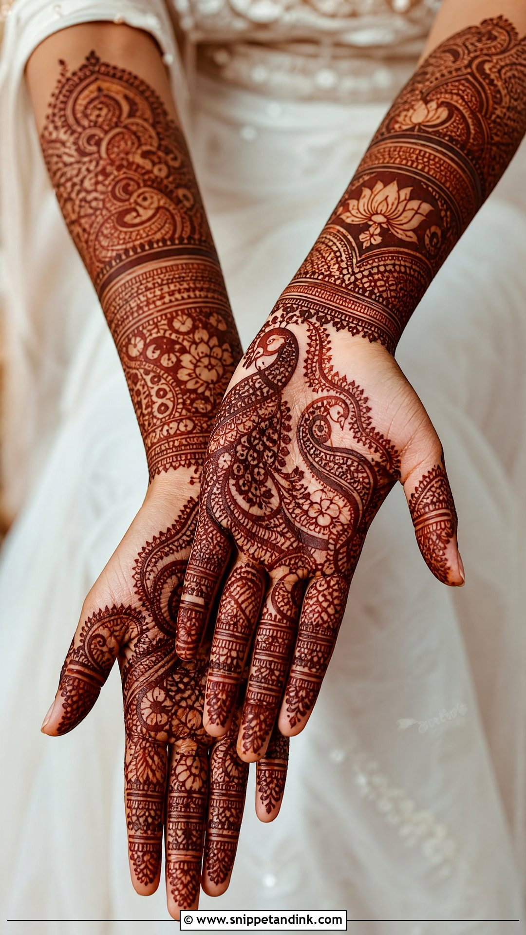 Rajasthani Palm Mehndi Design - Snippet and Ink - 35 Palm Mehndi Design Ideas