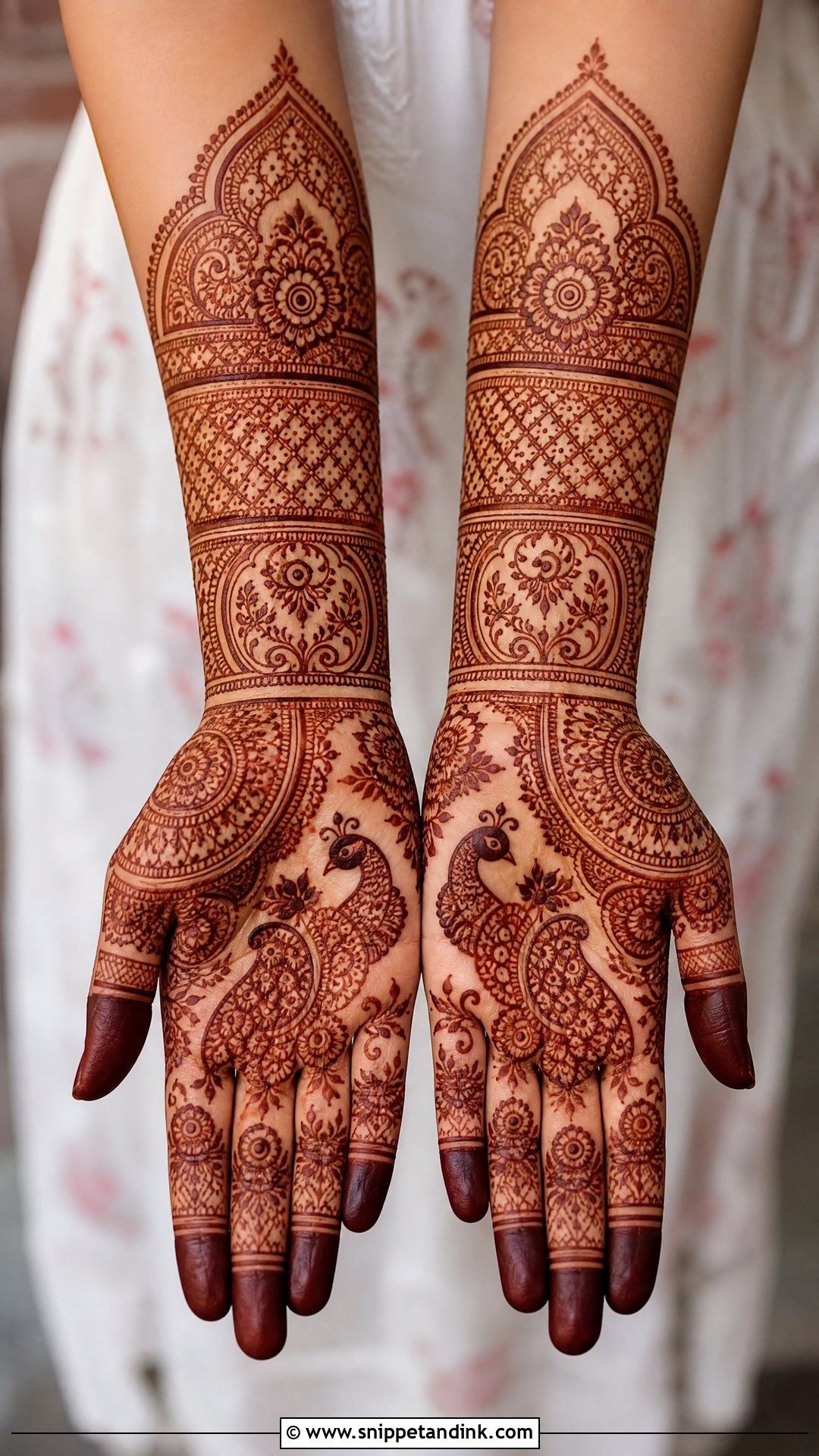Rajasthani Rakhi Mehndi Design - Snippet and Ink - 30 Rakhi Mehndi Designs