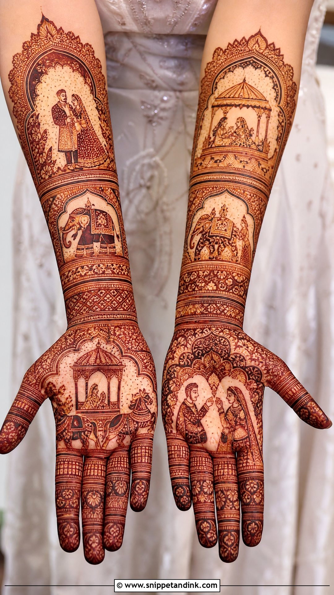 Rajasthani Shaadi Mehndi Design - Snippet and Ink - 20 Shaadi Mehndi Design Ideas