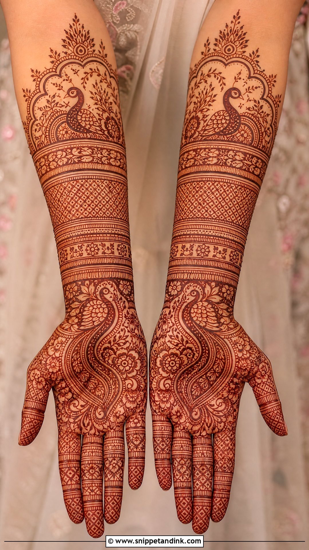 Rajasthani Sister Wedding Mehndi Design - Snippet and Ink - 25 Sister Wedding Mehndi Design Ideas