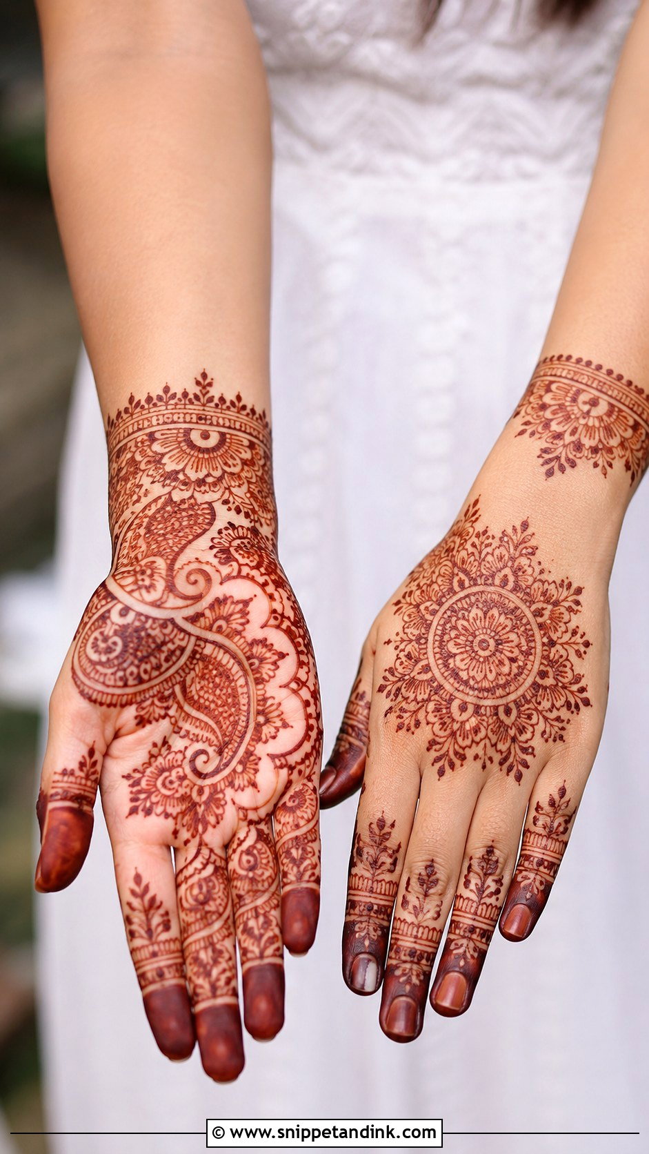 Rajasthani Wedding Guest Mehndi Design - Snippet and Ink - 35 Rajasthani Mehndi Designs