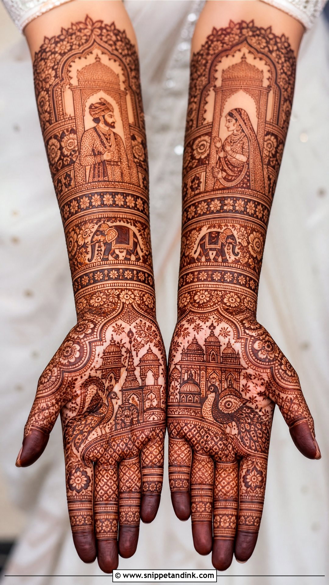 Rajasthani Wedding Mehndi Design - Snippet and Ink - 20 Wedding Mehndi Design Ideas