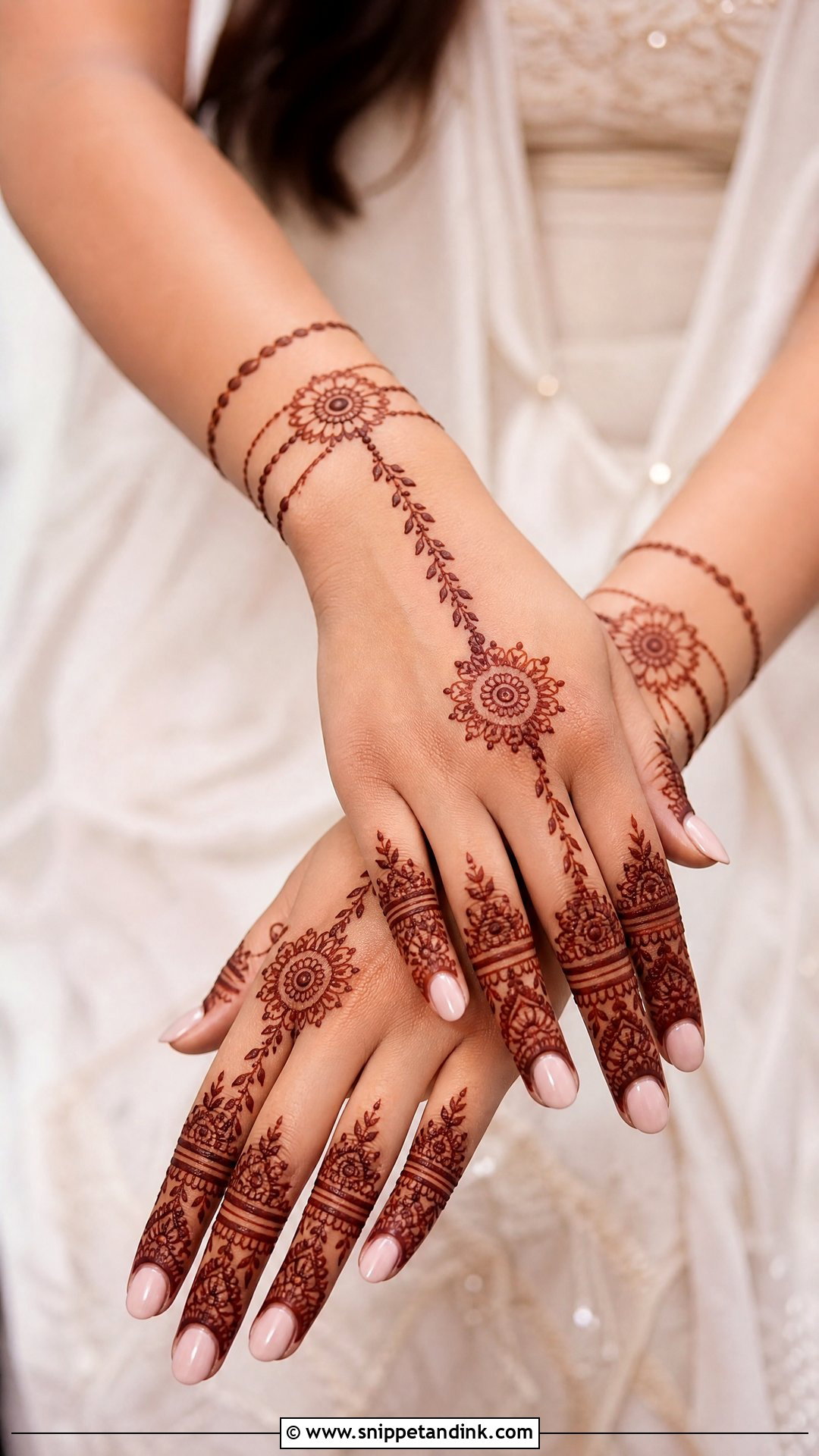 Rakhi Bracelet Mehndi Design - Snippet and Ink - 30 Rakhi Mehndi Designs