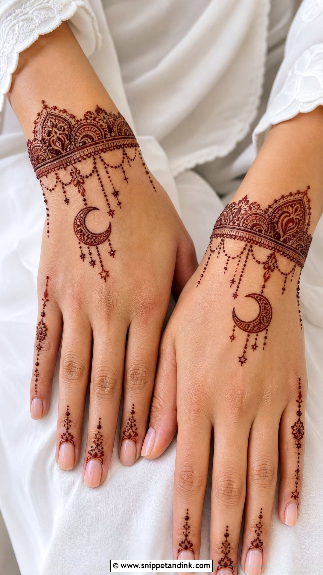 Ramadan Bracelet Mehndi Design - Snippet and Ink - 30 Ramadan Mehndi Designs