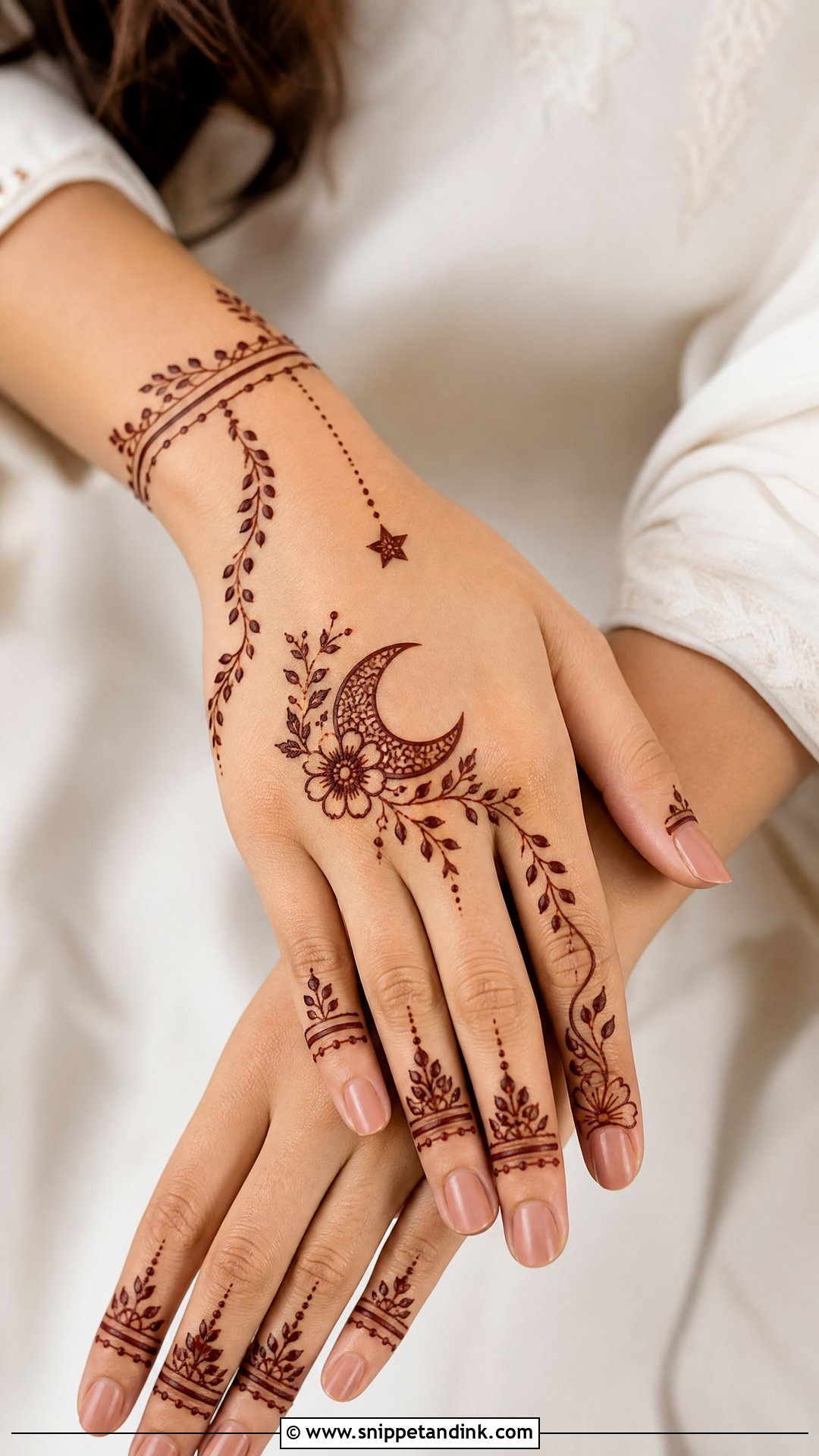 Ramadan Easy Mehndi Design - Snippet and Ink - 30 Ramadan Mehndi Designs