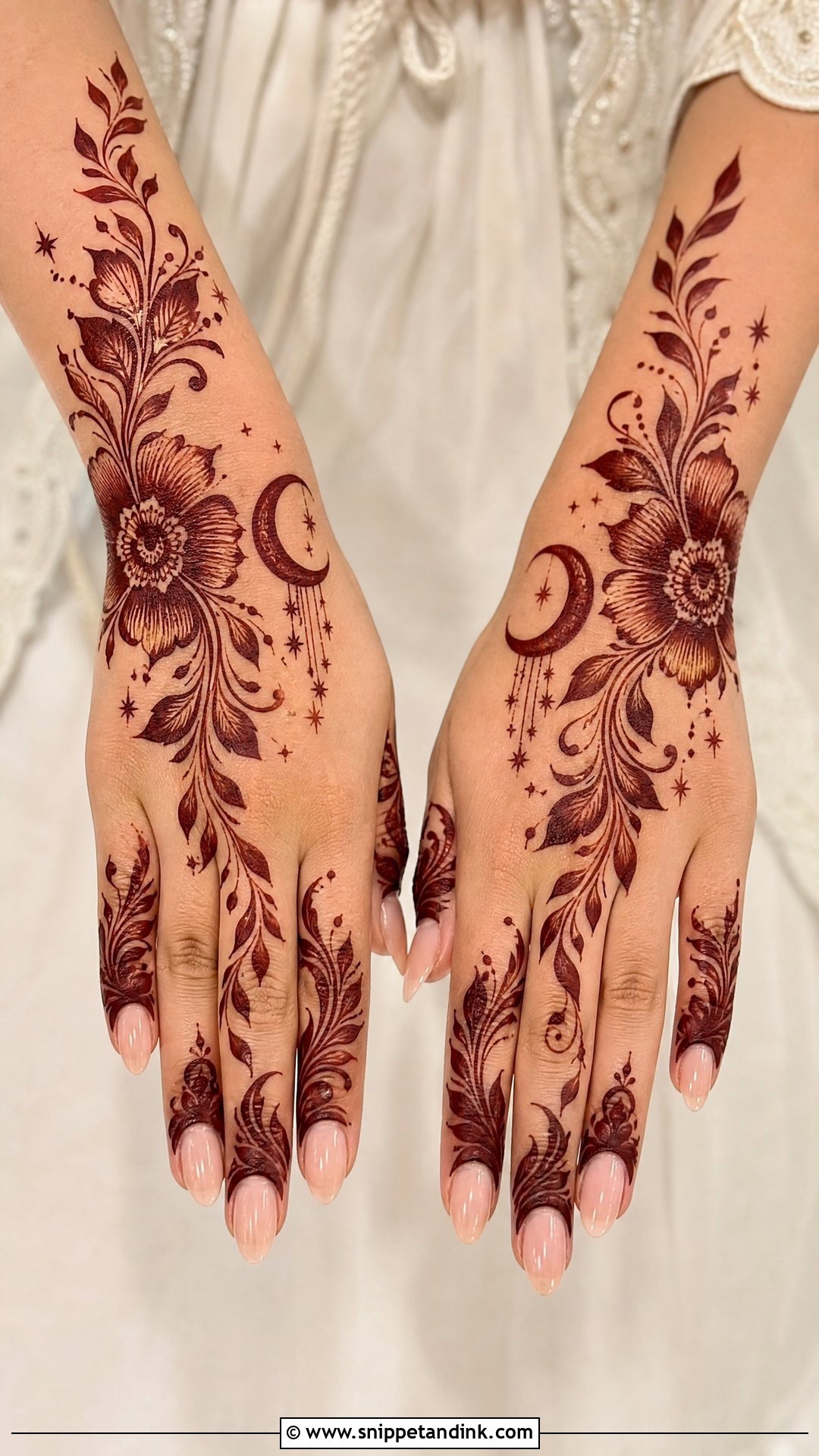 Ramadan Gulf Mehndi Design - Snippet and Ink - 30 Ramadan Mehndi Designs