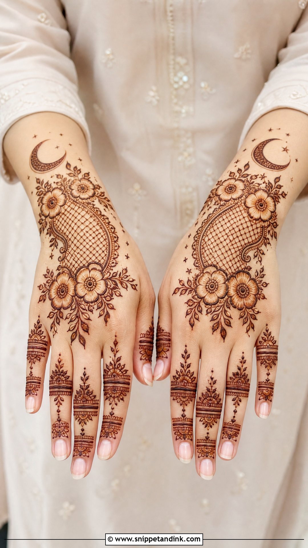 Ramadan Jaali Mehndi Design - Snippet and Ink - 30 Ramadan Mehndi Designs