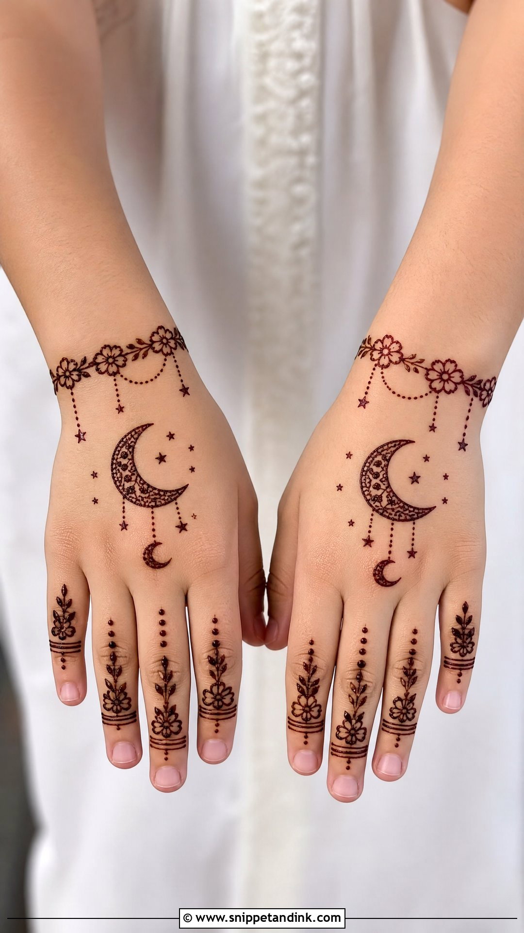 Ramadan Kids Mehndi Design - Snippet and Ink - 30 Ramadan Mehndi Designs