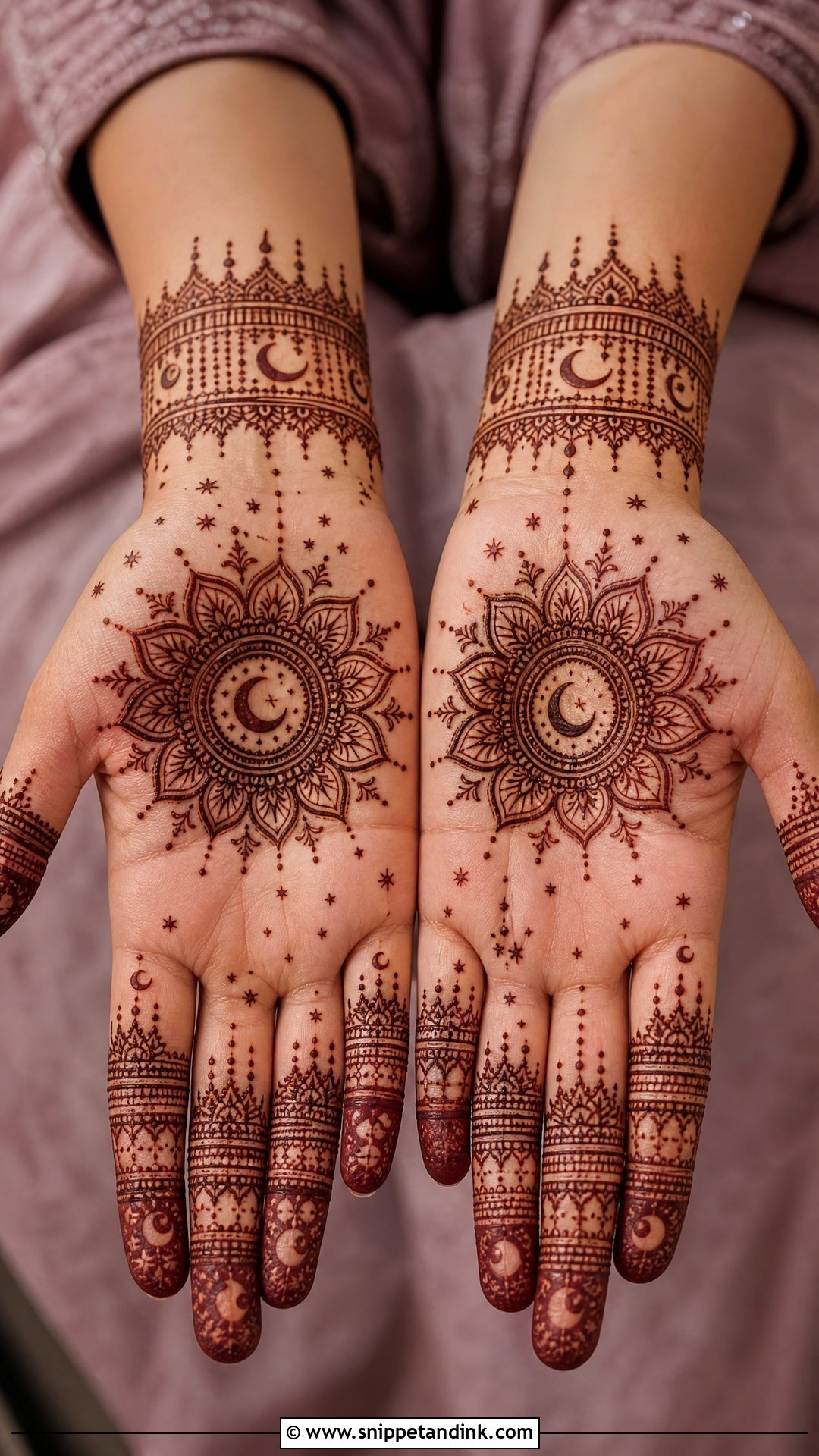 Ramadan Mandala Mehndi Design - Snippet and Ink - 30 Ramadan Mehndi Designs