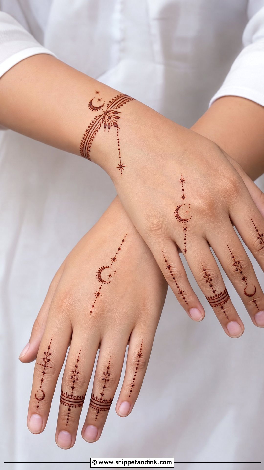 Ramadan Minimal Mehndi Design - Snippet and Ink - 30 Ramadan Mehndi Designs