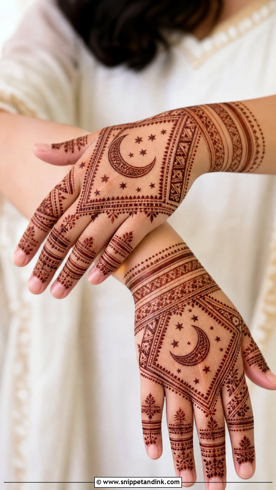Ramadan Moroccan Mehndi Design - Snippet and Ink - 30 Ramadan Mehndi Designs
