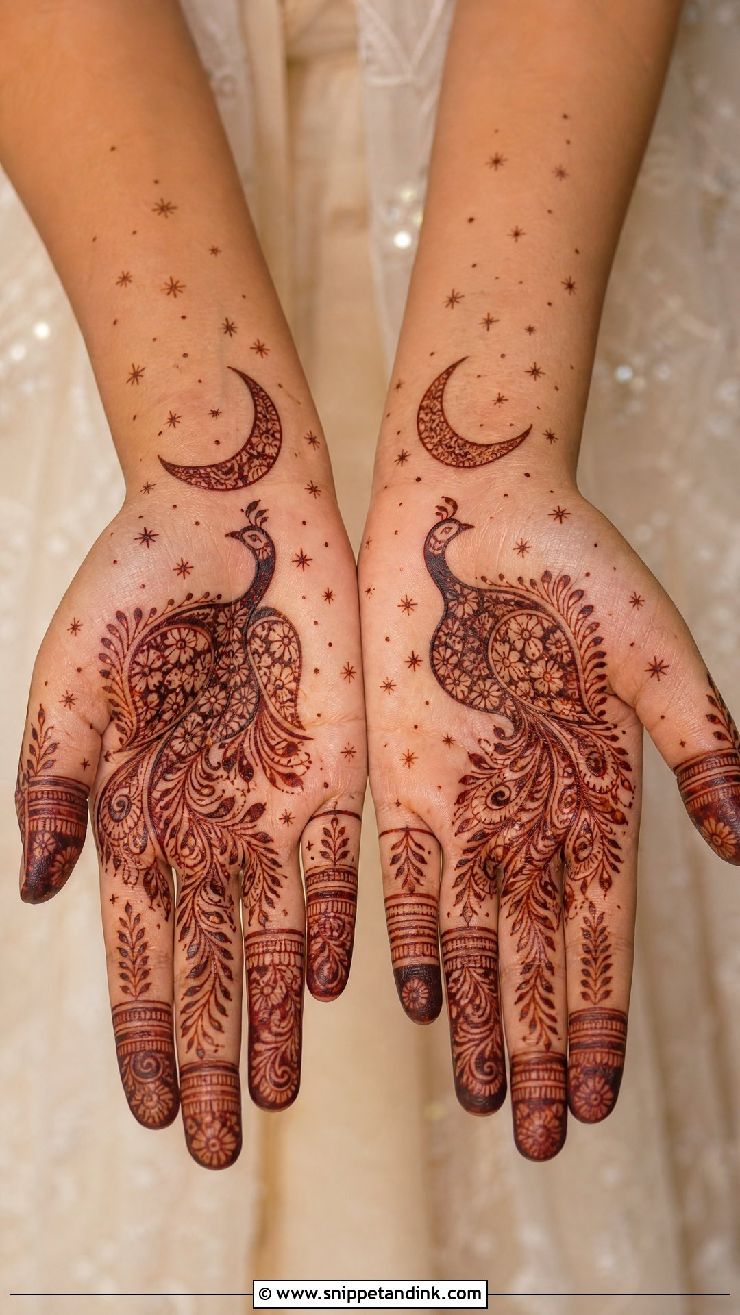 Ramadan Peacock Mehndi Design - Snippet and Ink - 30 Ramadan Mehndi Designs