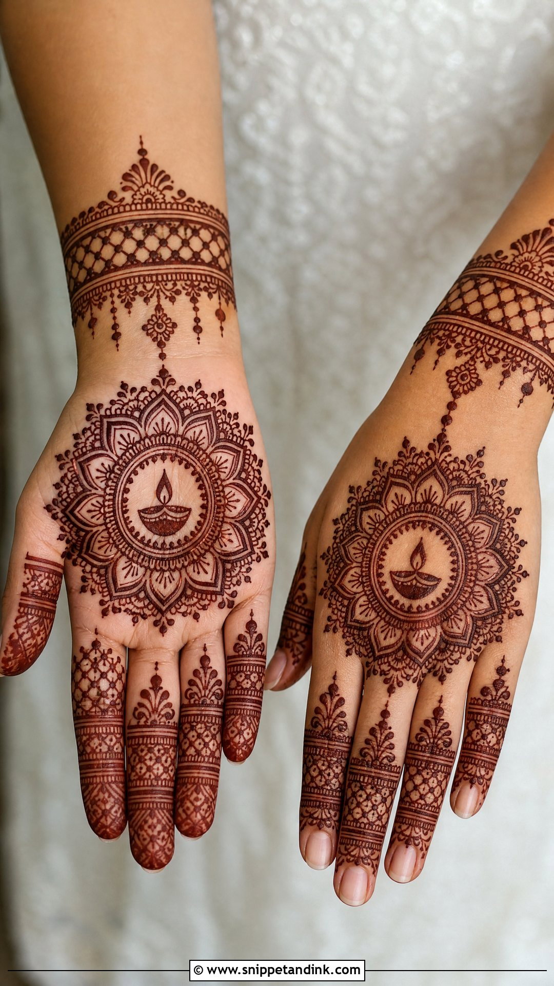 Rangoli Diwali Mehndi Design - Snippet and Ink - 30 Diwali Mehndi Designs