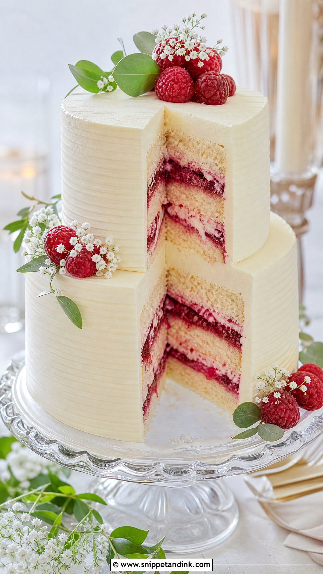 Raspberry Wedding Cake Recipe - Snippet and Ink - 20 Wedding Cake Recipe