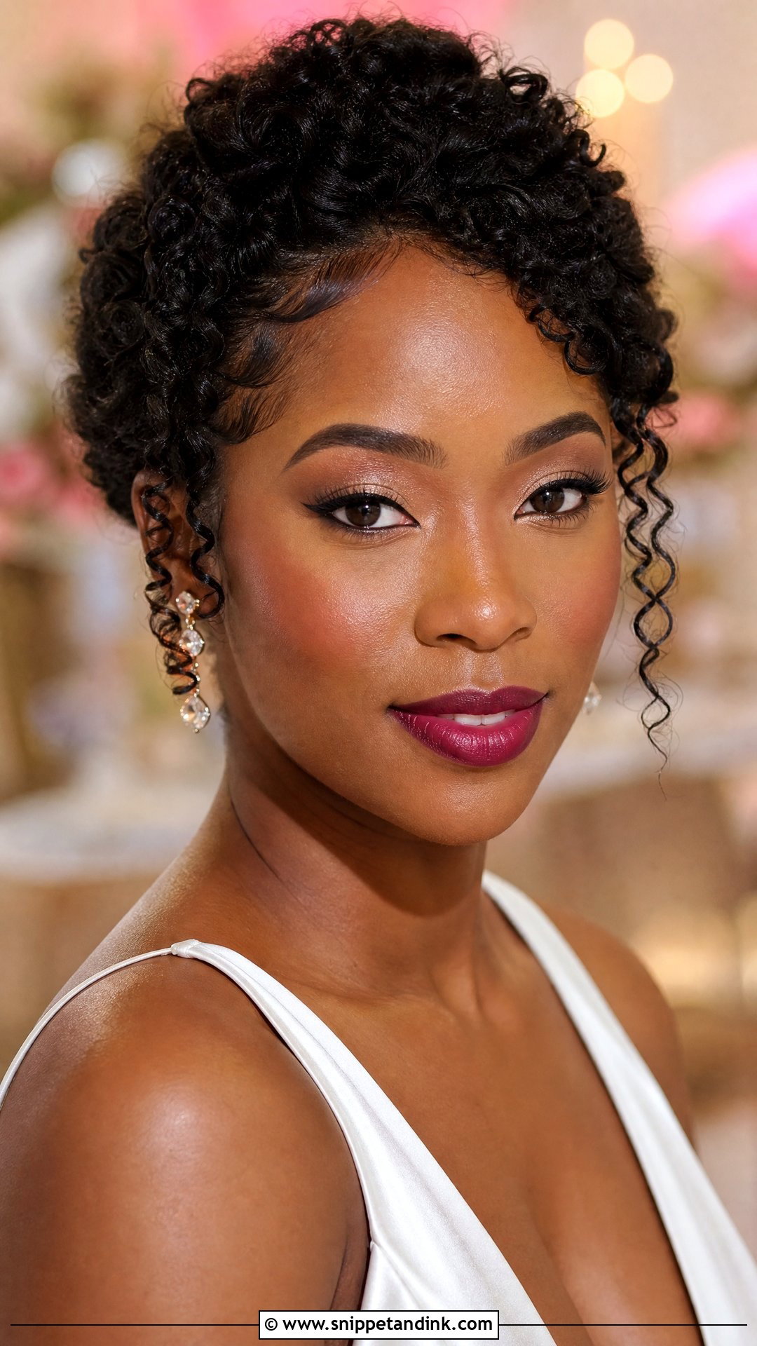 Raspberry Wedding Lip Color - Snippet and Ink - 20 Wedding Lip Color Ideas