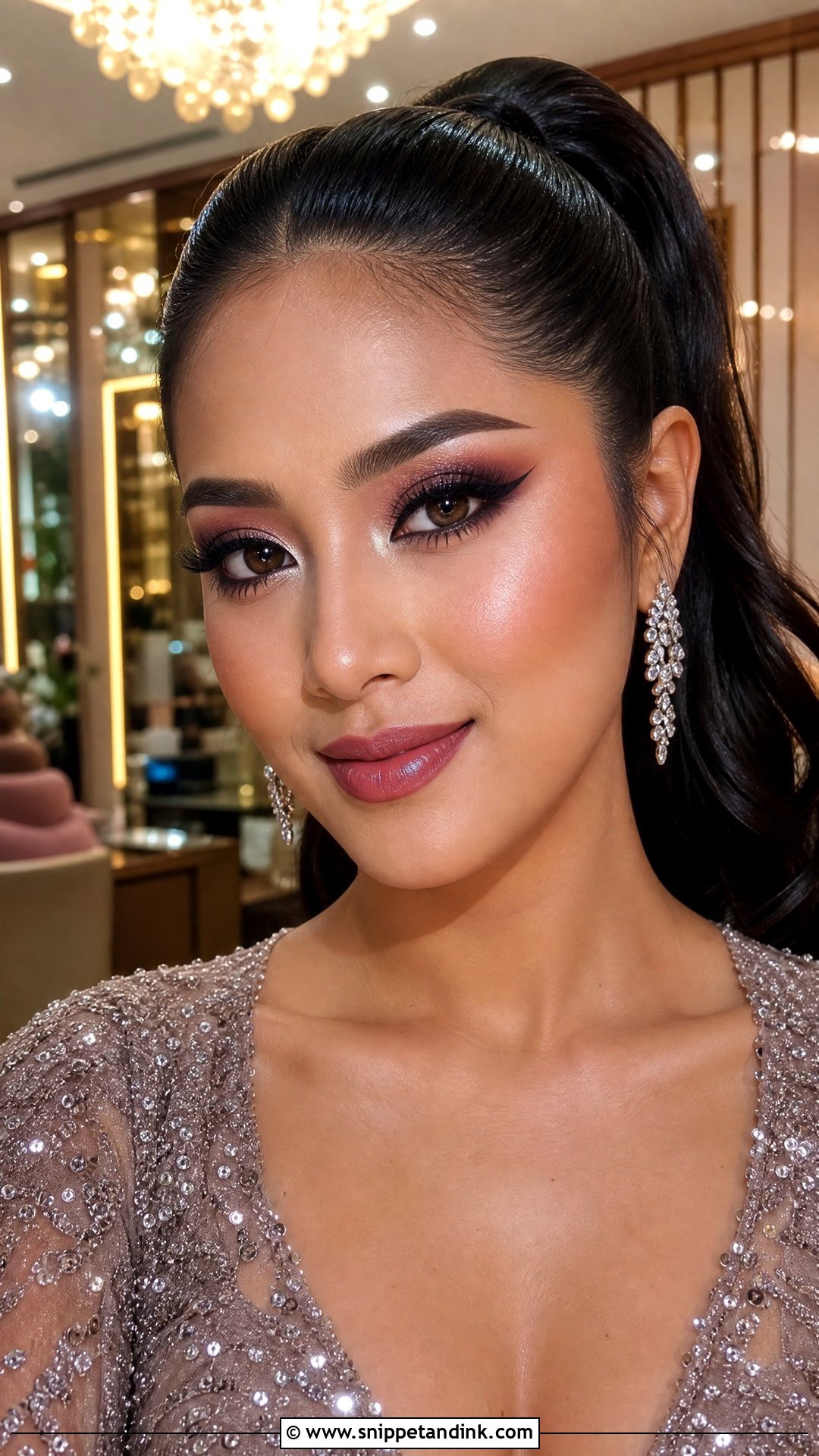 Reception Asian Bridal Makeup - Snippet and Ink - 20 Wedding Makeup Asian Brides