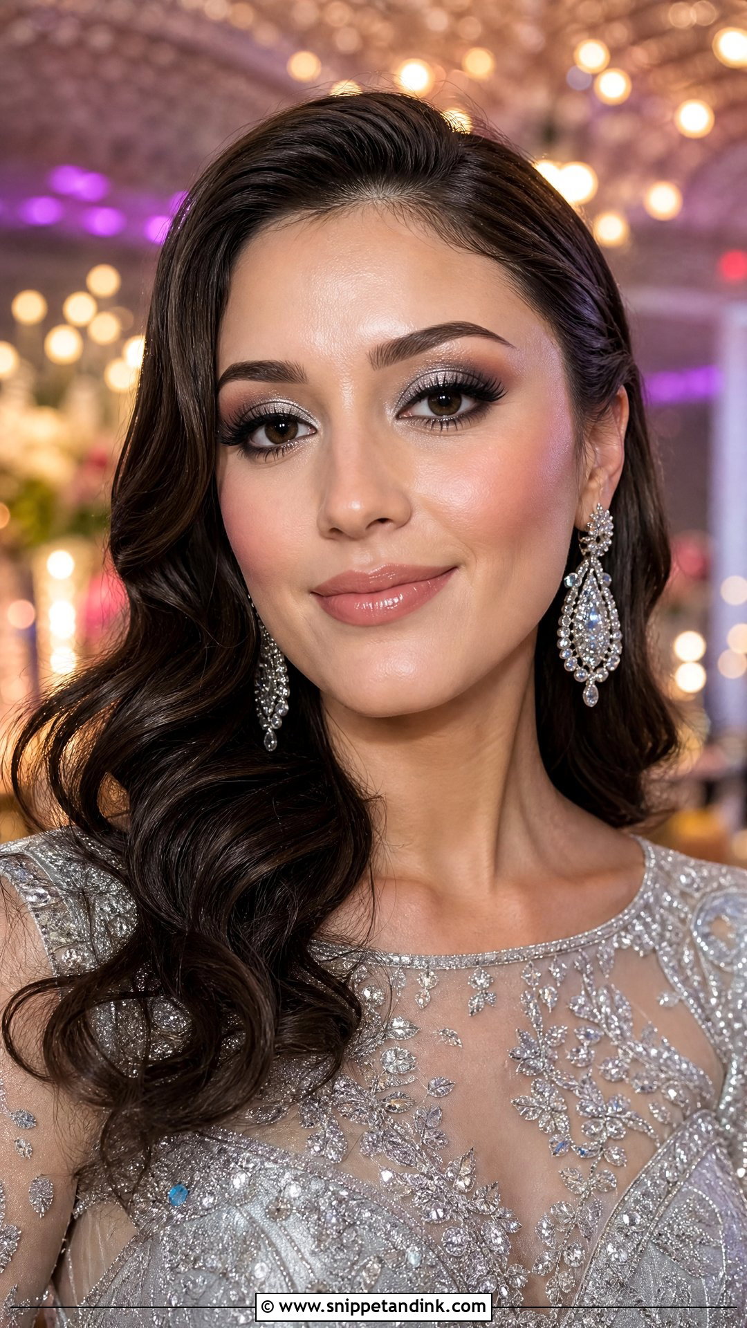 Reception Bollywood Bridal Makeup - Snippet and Ink - 20 Bollywood Bridal Look Ideas