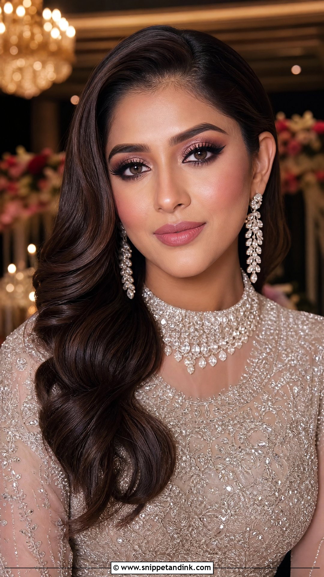 Reception Bridal Makeup - Snippet and Ink - 30 Indian Bridal Makeup Ideas