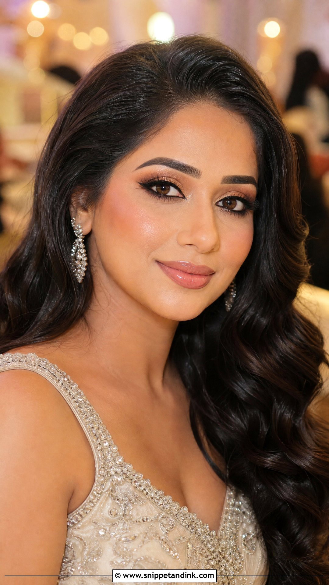 Reception Bridal Makeup Brown Eyes - Snippet and Ink - 20 Bridal Makeup Full Glam Brown Eyes