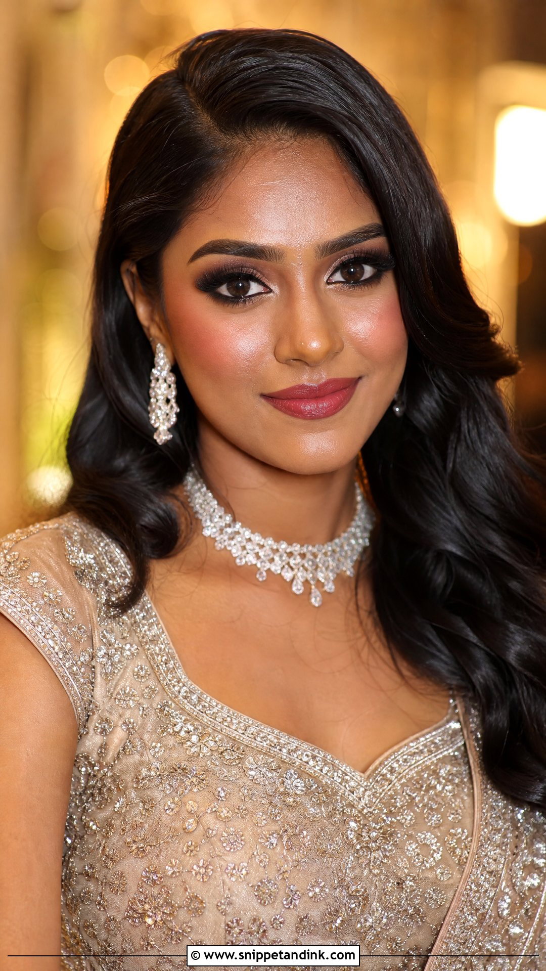 Reception Desi Bridal Makeup - Snippet and Ink - 25 Desi Bridal Makeup Ideas