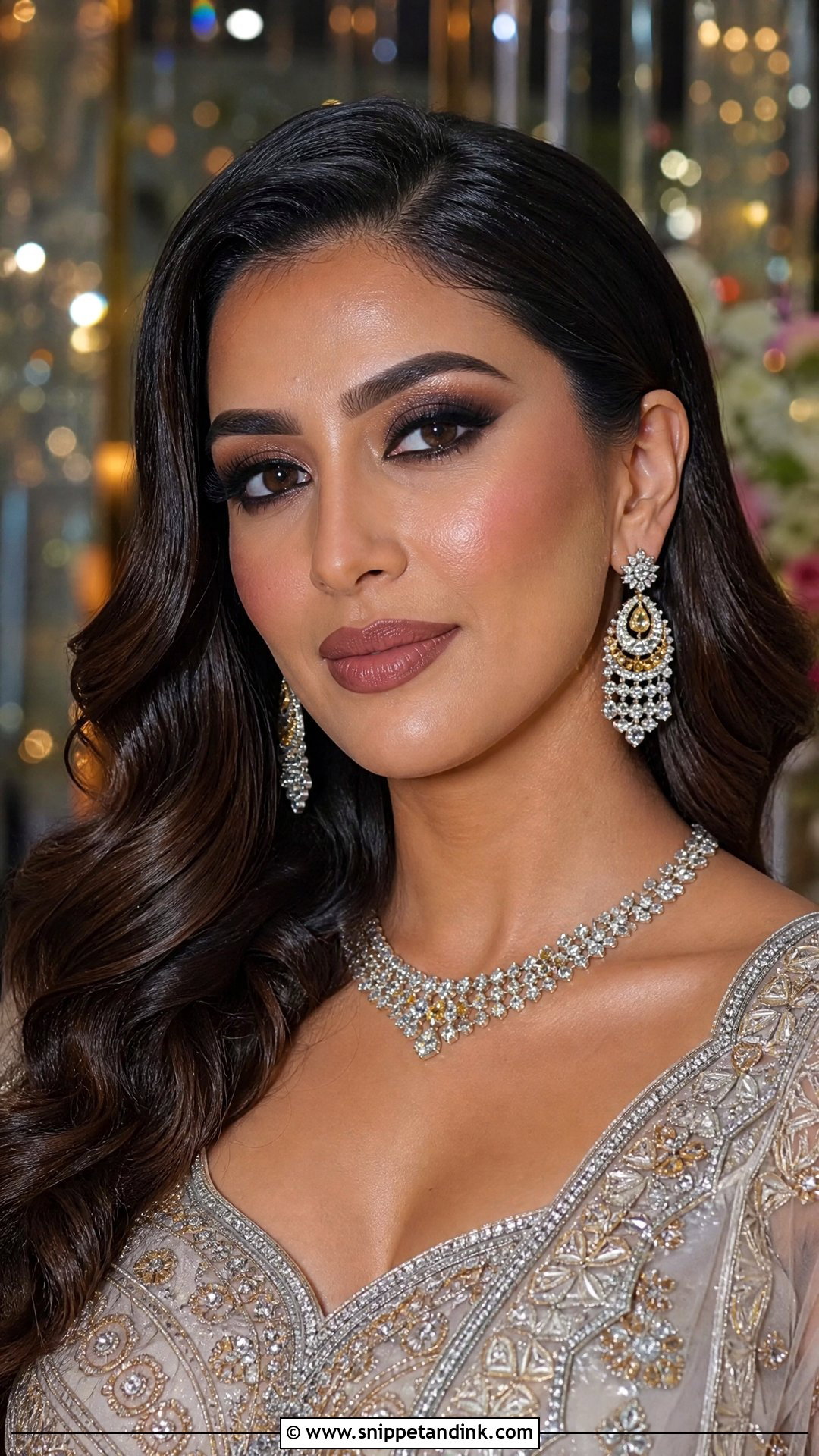 Reception Hindu Wedding Makeup - Snippet and Ink - 20 Hindu Wedding Makeup Ideas