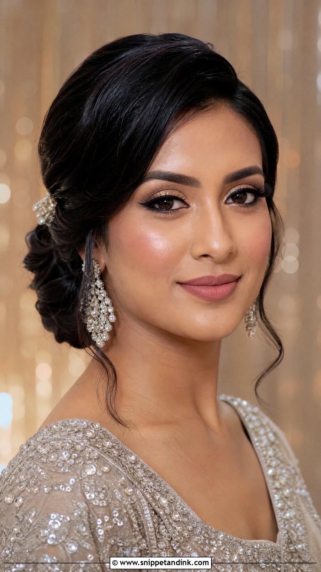 Reception Indian Bridal HD Makeup - Snippet and Ink - 25 Indian Bridal HD Makeup Looks