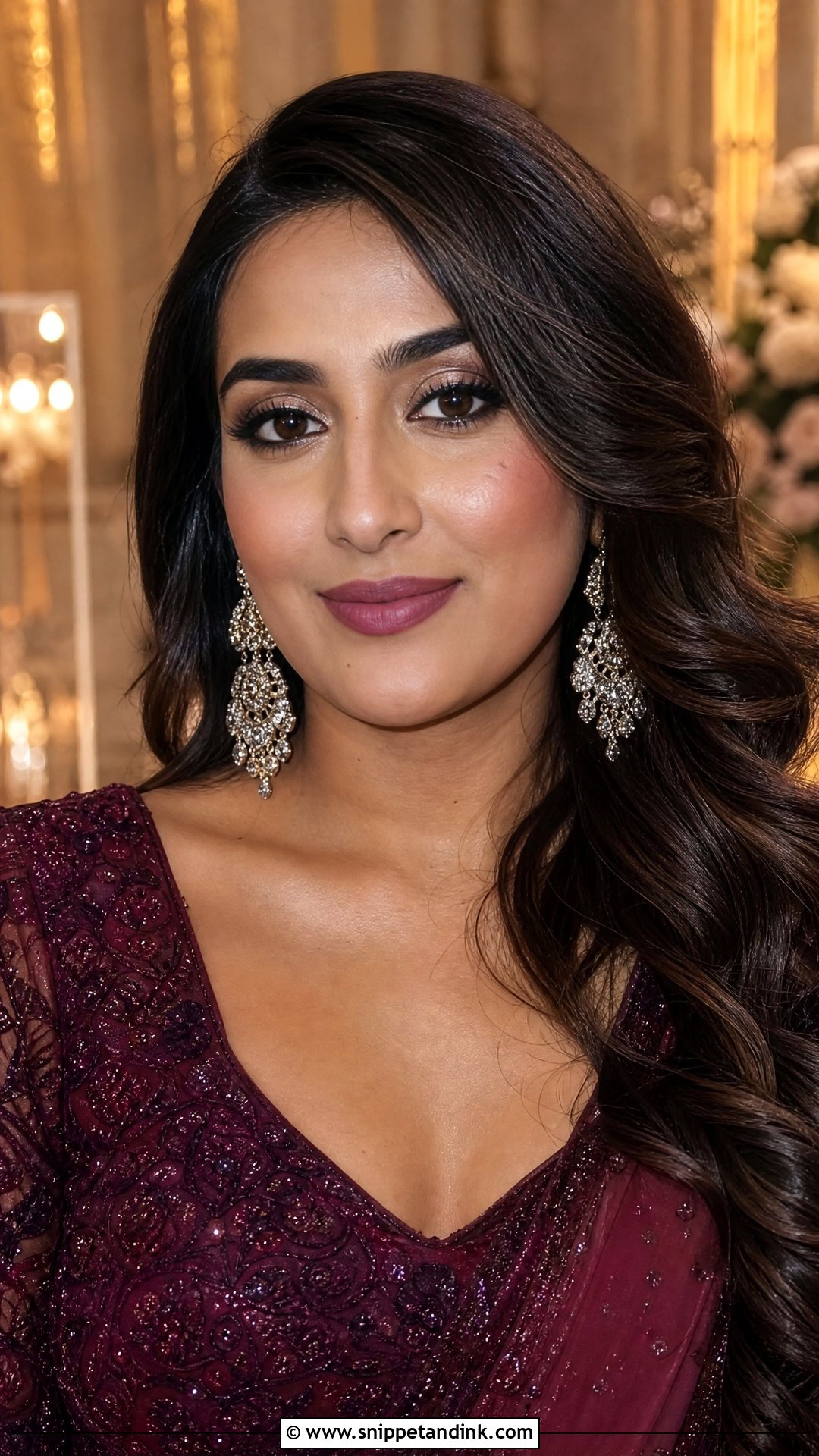 Reception Indian Wedding Guest Makeup - Snippet and Ink - 25 Indian Wedding Guest Makeup Ideas