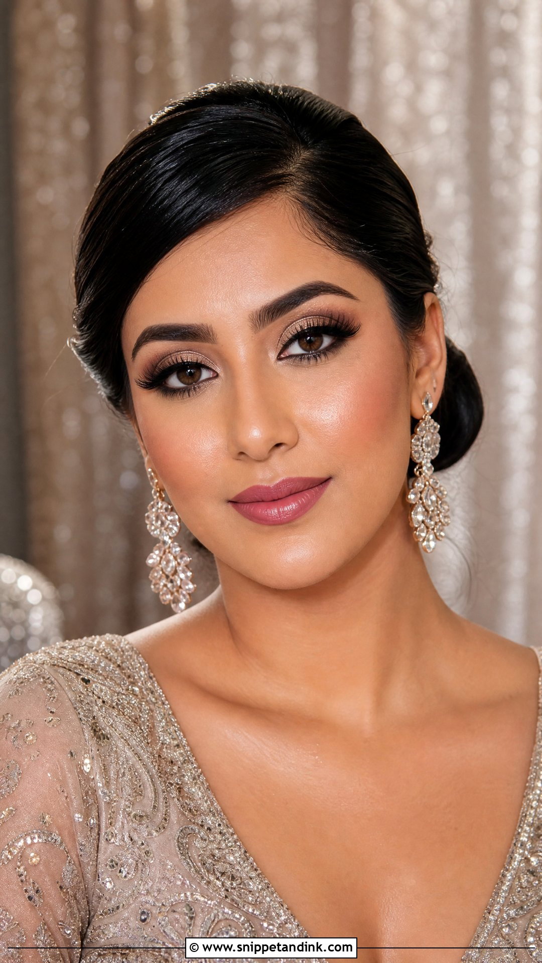 Reception Makeup For Indian Bride - Snippet and Ink - 25 Indian Wedding Bridal Makeup Ideas