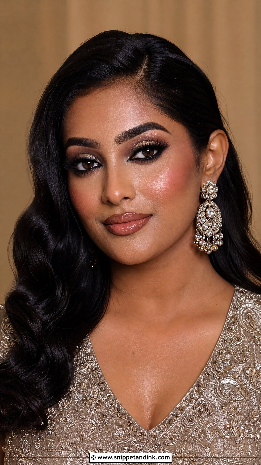 Reception Punjabi Bridal Makeup - Snippet and Ink - 20 Punjabi Bridal Makeup Ideas